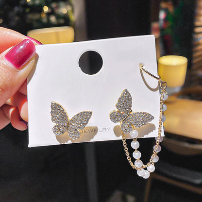 1PC New Fashion Gold Color Moon Star Clip Earrings Ear Cuff